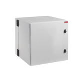 Gabinete Industrial ProTek de Puerta Sólida, Protección NEMA Tipo 4/12; IP66, Abatible, Fabricado en Acero, 12 UR, Color Gris Claro